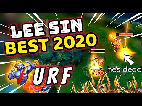 CHINESE LEE SIN 2020 BEST SERIES #3 - best URF | REAL Visual Feast of League of Legends