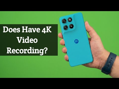Thumbnail for Motorola G37 Power - Does have 4K video recording