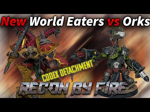 New World Eaters vs Orks RBF38 #warhammer #battlereport