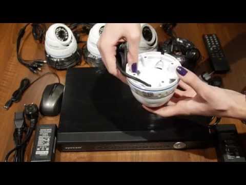 Kit Supraveghere Video AHD Eyecam 4 Camere + DVR Model EC-AHDKIT4004 - www.cctv.ro