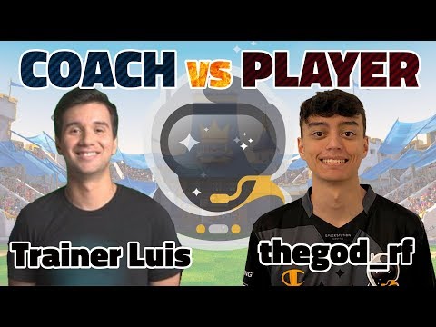 thegod_rf vs Trainer Luis - PRO vs COACH + $300 OPEN Tournament | Clash Royale