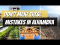 Don’t Make The Same Mistakes We did in Granada | Andalucia’s Golden Three Places to Visit