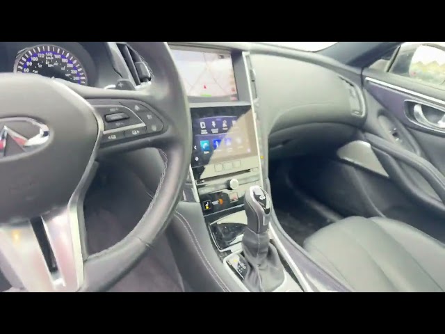 2019 Infiniti Q60 3.0t LUXE Power seat | Leather | Sunroof | AWD in Cars & Trucks in London