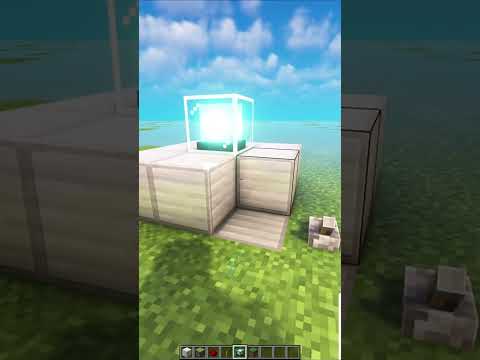 🌈 INSANE Rainbow Beacon Build in Minecraft!