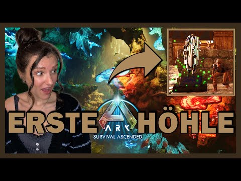 DIE ERSTE HÖHLE AUF THE ISLAND UND DAS ARTEFAKT DES JÄGERS 😍​ ARK SURVIVAL ASCENDED