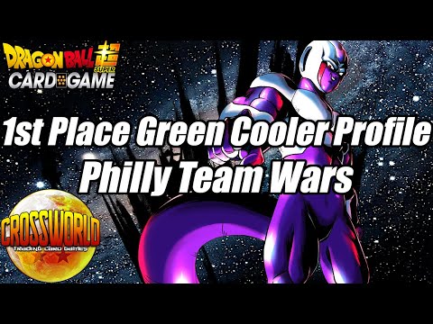 My 1ST PLACE Green Cooler Deck Profile - Philly Team Wars - Dragon Ball Super Card Game
