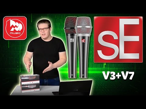 Видеообзор микрофонов sE Electronics V3 и V7 на русском языке