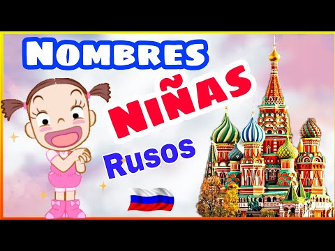 🎀Nombres Para NIÑAS origen RUSO 2023 🌺 NOMBRES de NIÑAS en TENDENCIA 2023