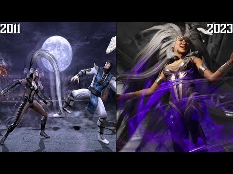 Sindel Fatal Blow (X-Ray) Evolution - Mortal Kombat 9-12 (2011-2023) 4K