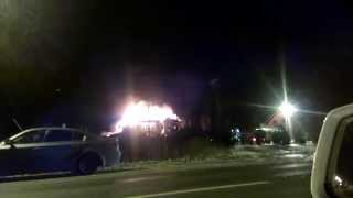 preview picture of video 'Пожар на окраине Раменского'