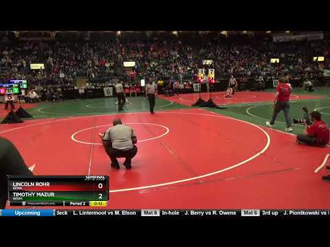 Lincoln Rohr Rewa vs Timothy Mazur Wsw1 65 lbs D4 Semis