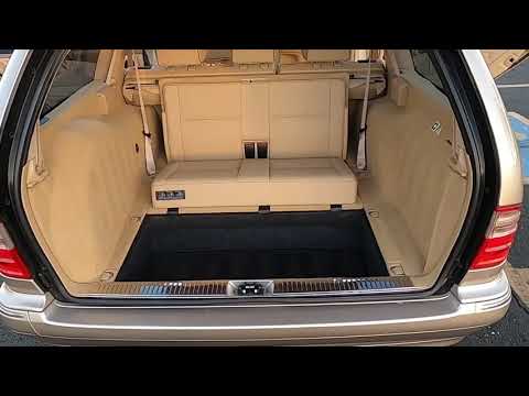 For Sale on Bringatrailer by SRC Autos 2002 Mercedes E320 Wagon  Interior Video