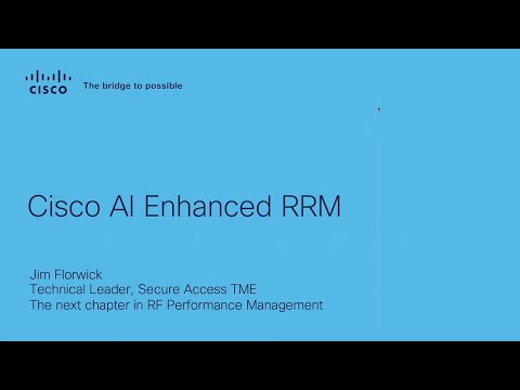 Cisco AI-Enhanced RRM: Revolutionizing RF Performance in Wireless Networks
