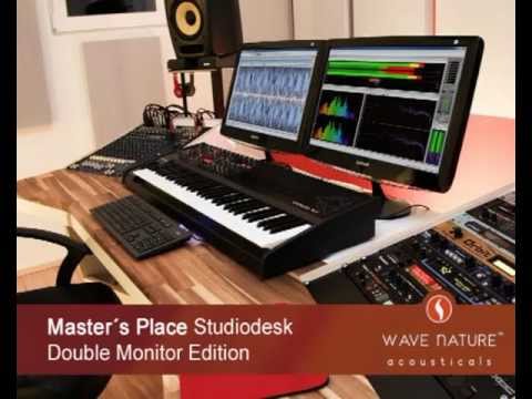 WAVE NATURE - Masters Place - Double Monitor Edition - Studiodesk