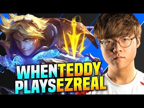WHEN TEDDY PLAYS EZREAL ADC! - SKT T1 Teddy Plays Ezreal vs Kai'sa Adc! | Season 2020 KR SoloQ