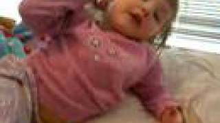 my sister sucking her thumb and picking her nose
