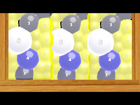 Melty Bubble 2048 VS Marble Run 3D - Satisfying Mobile Gameplay 2025...