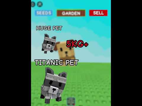 How Much KG Is Considered HUGE And TITANIC!? #growagarden