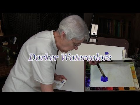 Quick Tip 99 - Darker Watercolors