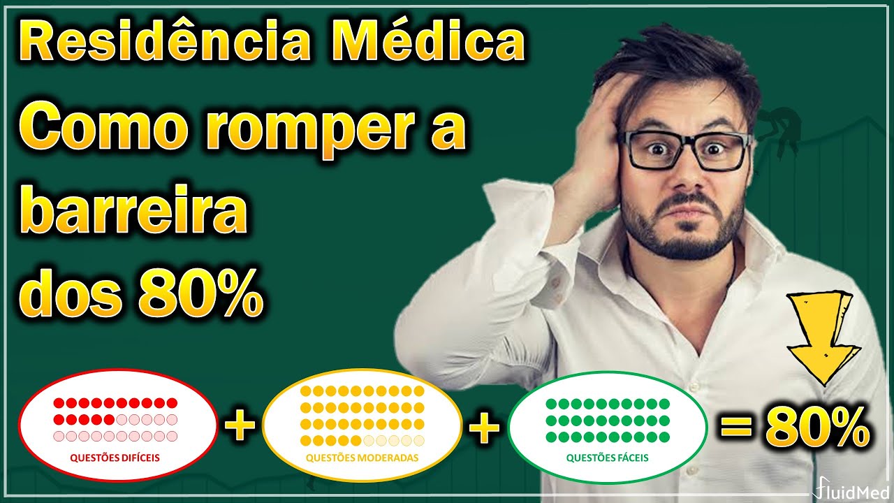 [Dicas] - Residência Médica - Por que é tão difícil passar dos 80% de acerto?