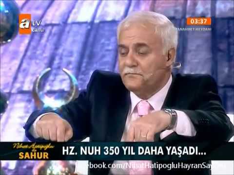 Nihat Hatipoğlu  Hoca Efendi  ile Ramazan  Sahur Sohbeti  14.08.2012 HZ.NUH (A.S)