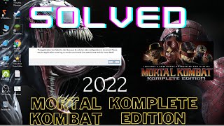 Mortal kombat komplete edition side by side error fixed || 2023 || X-GAMEROP