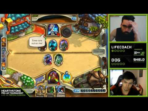 Lifecoach vs Dog | Group Stage | NVIDIA Hearthstone Pro-Am Tournament