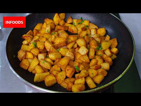 Breakfast Potatoes Recipe | How to Make Potatoes and Eggs | Infoods