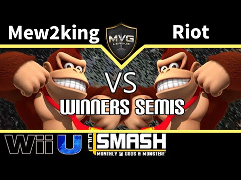 COG MVG|Mew2King (Donkey Kong) vs. Riot (Donkey Kong) - SSB4 Winners Semis