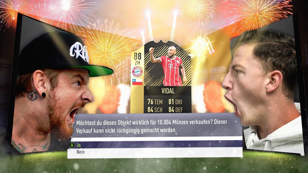 VIDAL INFORM IM PACK!!! FIFA 18 SBC PACK BATTLE WAGER 😱🔥