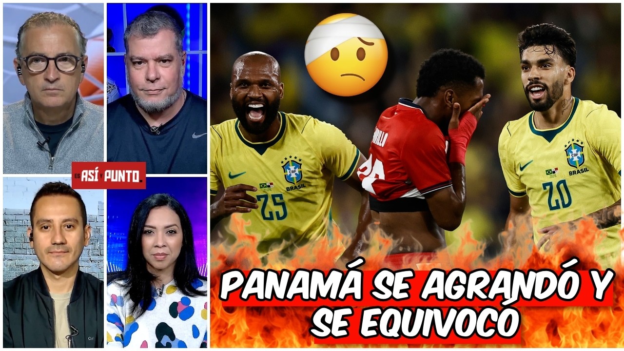 PANAMÁ pasó VERGÜENZA ante BRASIL antes de la COPA 2026. PERDIDA de CONFIANZA TOTAL | Es Así y Punto