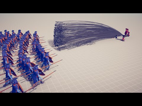 GOD HARPOONER vs ARMIES - Totally Accurate Battle Simulator TABS