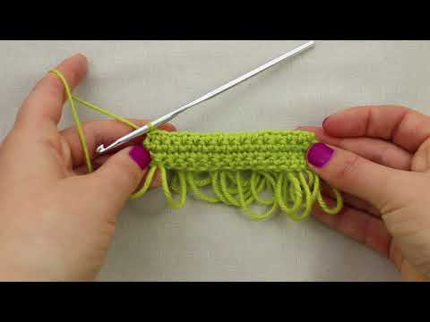 Simple Stylish Häkel-Tutorial: Technik 51: Schlingenmaschen