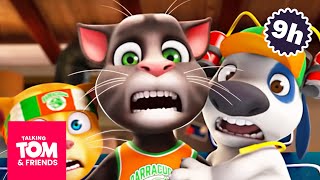 Season 1 TOTAL BINGE 🎉 Talking Tom & Friends Compilation 🍿 9 HOURS