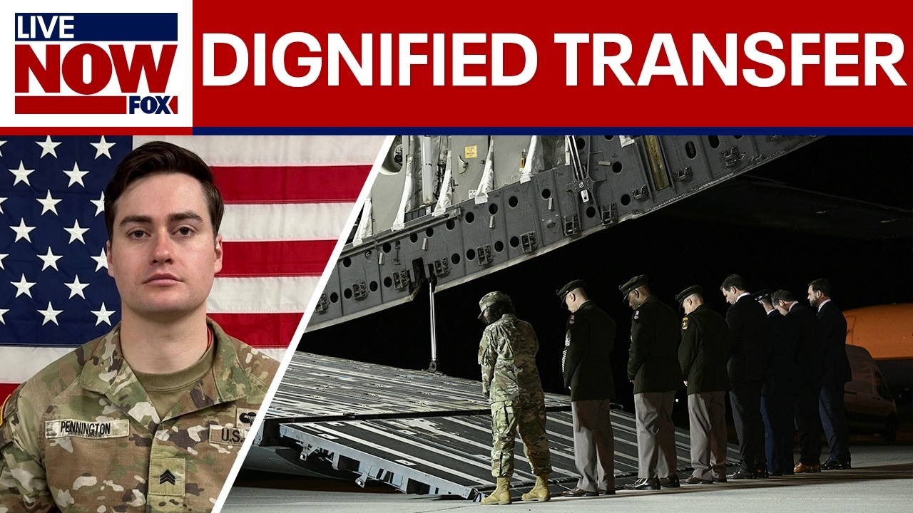 US soldier killed during Iran operations returns home in dignified transfer