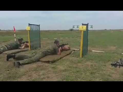 Liderul separatiștilor de la Tiraspol trage din Kalașnikov