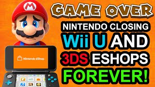 WII U and 3DS ESHOP CLOSING FOREVER: Everything you NEED to KNOW!