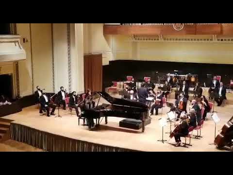 Estera Zdremtan - J.S.Bach Concerto for piano Nr 5  in f minor  BWV 1056  Part I