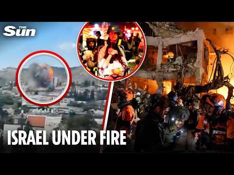 Iran unleashes 'red flag of revenge' missile barrage across Israel killing multiple civilians