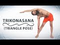 Trikonasana Triangle Pose Steps Benefits Swami Ramdev