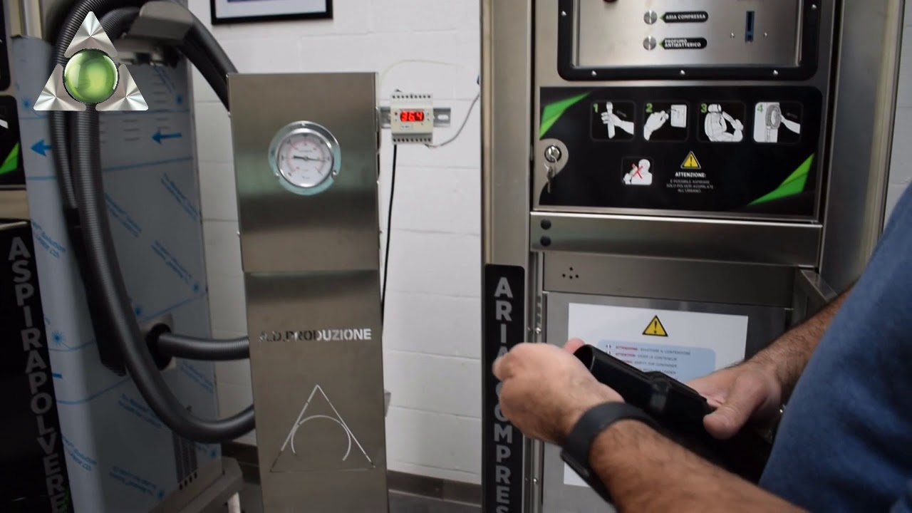 Test temperatura - Aspirapolvere AD00 - AD Produzione srl