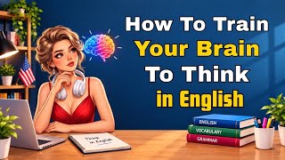 How to Train Your Brain to Think in English | Stop Translating & Speak English Fluently