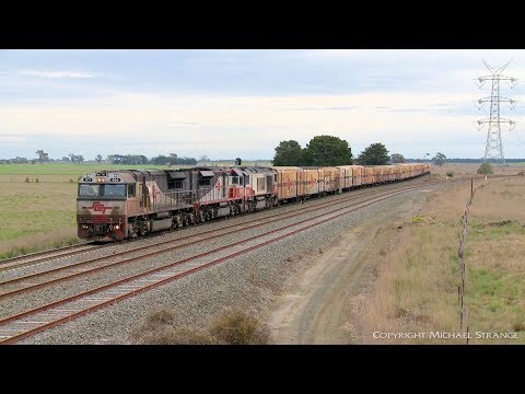 5PM9 SCT Boxcars & Containers - PoathTV Australian Trains & Railways