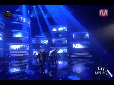 [K-POP] Mnet - M countdown, MBLAQ - Cry