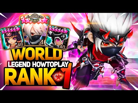 HOWTOPLAY. WORLD RANK 1 in Summoners War