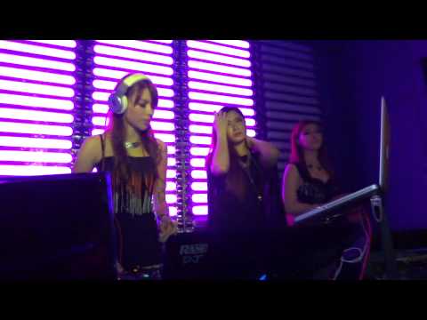 DJ Vera C, DJ Chanel & DJ Freeze perform on Threesome Party at Club Celebrities, Miri Part 1