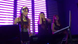 DJ Vera C, DJ Chanel & DJ Freeze perform on Threesome Party at Club Celebrities, Miri Part 1