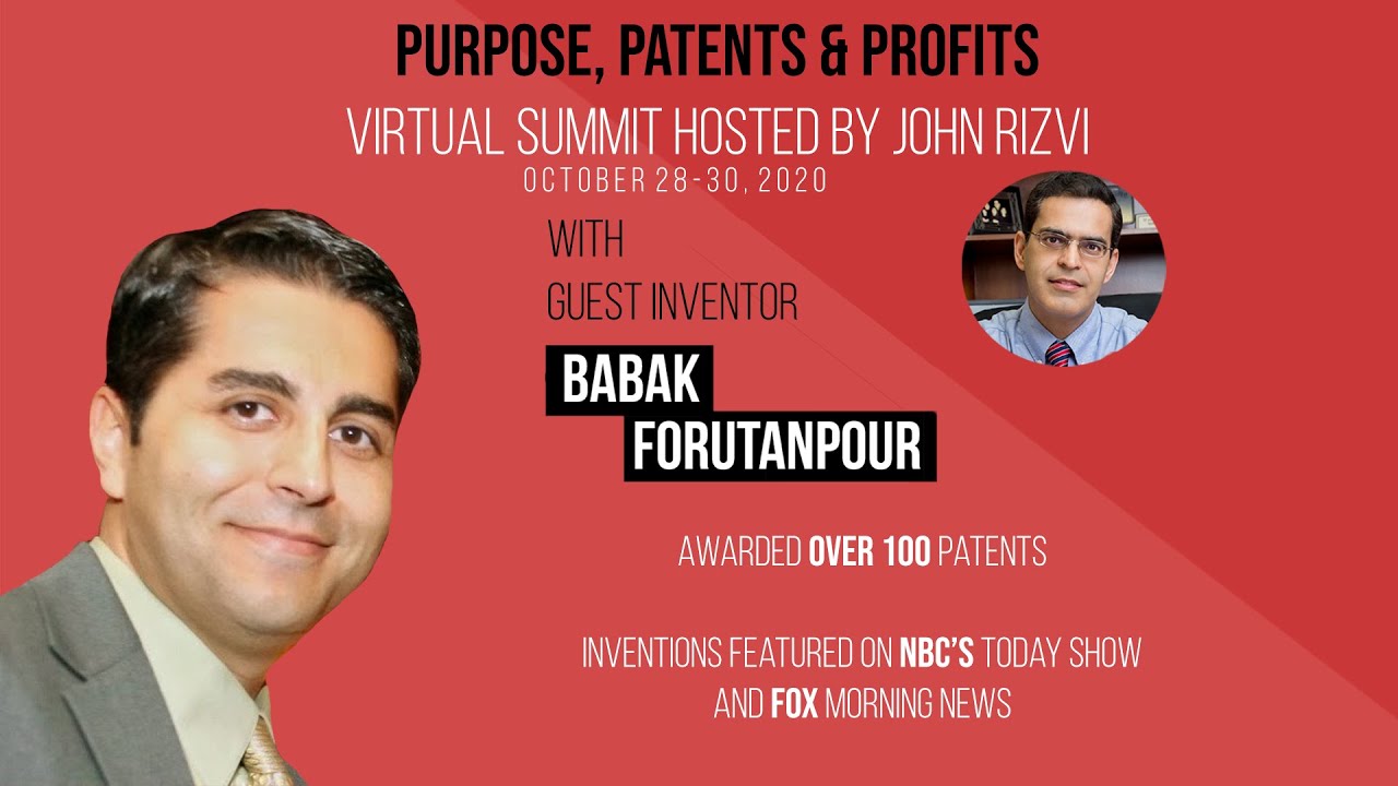 Inventor Babak Forutanpour Shares His Journey to Becoming an Inventor & Having Over 100 Patents