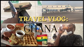 TRAVEL VLOG: GHANA / Travelling To Ghana For The First Time During A Pandemic/ From Lagos To Accra