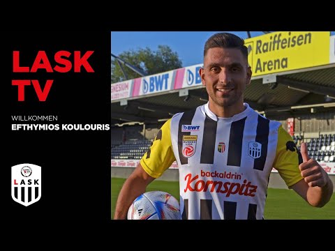 Unser neuer Mittelstürmer | Servus, Efthymios Koulouris!
